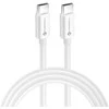 USB kabelis Forcell (C339) "USB-C (Type-C) to USB-C (Type-C)" (100W 5A) baltas 2M