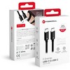 Cable USB C to USB C Forcell F-Energy QC4.0 PD 3A 60W 3 m C338 juodas