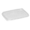 Færch Plastikinis dangtis stačiakampis 108 x 81 mm PP salotų dubenėliams, 10 pakelių x 100 vnt./kartonas