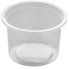 Færch Padažo indelė 100 ml Ø72x45 mm PP pusiau permatoma, 20 vnt. x 50 vnt./kartono