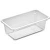 Færch Plastikinė dėžutė pyragui su padėklu K2182-1E 1 skyriaus 710 ml 180x100x61 mm APET, 608 vnt./kartono