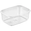 Færch Plastikinis padėklas M 68-50 APET skaidrus 142x105x56mm 500ml 560vnt/indelis - (560 vnt.)