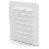 Ventiliatorius FRESH Metalinės grotelės 155x155 mm baltos 471656