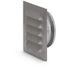 FRESH Metalinis „Murrist“ 145x145 mm su Ø100 mm smeigėmis, pilkas.