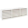 FRESH Šviežia plastikinė sistema. Stačiakampis galinis dangtelis/galinis pagrindas 204x60 mm.