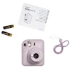 Fujifilm Instax Mini 12, 86 x 54 mm, Violetinė, 60 mm, 62 x 46 mm, 2/2, Aperture priority AE
