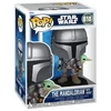FUNKO POP! Vinilinė figūrėlė: Star Wars - The Mandalorian with Grogu, 9 cm