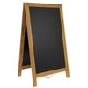 Plakatas Securit Gadeskilt 70x125 cm Teak ramme,1 stk