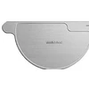 Galinis dangtelis dešinysis 1/2 apvalus 280 mm. RHEINZINK CLASSIC valcuotas ruošinys