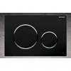 Geberit Sigma 20 valdymo skydelis juodas/matinis juodas