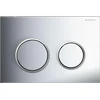 Geberit taustiņš Omega20, 212x142 mm, hroms/matēts hroms/hroms