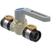 Geberit Rutulinio vožtuvo presas Flowfit 63 mm su trumpa rankena