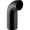 40 mm x 90° Bøjning sort PEH Geberit