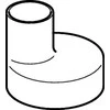 50 x 40 mm redukcinis ekscentrinis juodas PEH Geberit