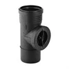 Geberit CZYSZCZAK SILENT-PP HT 75 SANIT.JUODA