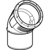Geberit Silent-Pro alkūnė 45° 90MM