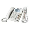 Geemarc Telecom Combi-Photo 295, Analog/DECT telephone, Wired &amp; Wireless handset, Speakerphone, 50 entries, Caller ID, Baltas
