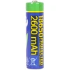 GEMBIRD EG-BA-18650/2600 ličio jonų 18650 baterija apsaugota 2600 mAh