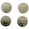 Gembird EG-BA-LR1130-01, Vienkartinės baterijos, LR1130, Šarminės, 1,5 V, 4 vnt., 52 mm