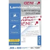 Genie GENIE laminavimo maišeliai 100 vnt. vizitinės kortelės formatu folijos