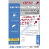 Genie GENIE torby do laminowania 100 w formacie wizytówki folie