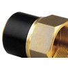 Gf Georg Fischer El-overg.muffe 63mm x 2 - PE100-SDR11-messing. Elgef Plus