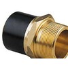 Gf Georg Fischer El-overg.nippel 63mm x 2 - PE100-SDR11-messing. Elgef Plus