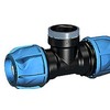 Gf Georg Fischer T formos jungtis 50 mm x 1 1/2 m skersmens x 50 mm - iJOINT PN16. PP-EPDM