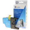 G&G suderinamas rašalas / kasetė su LC-1240C, NP-B-0LC75C/1240C, žydra, 600 s