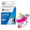 G&G rašalas. Suderinamas rašalas su Brother LC421XLM (500 puslapių) Purpurinis