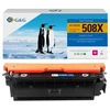 Toneris G&G G&G suderinamas toneris su HP CF363X, NT-PH363XM, HP 508X, magenta, 9500s, didelės talpos