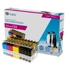 Tusz G&G Patrone Brother LC-123 XL- komplektas 10 4x Juodas, 2x Cyjan, Magenta, Geltonas