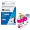 Tusz G&G Tusz kompatybilny su Brother LC421XLM (500 stron) Magenta