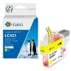 Tusz G&G Kompatybilny su Brother LC421Y (200 stron) Geltonas (20562)