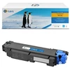 Su G&G suderinami dažai su Kyocera TK5140C, NT-FKTK5140C, žalsvai mėlyna, 5000s