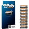 Gillette Fusion ProGlide Skustuvo Vyrams Galvutės, 8 vnt