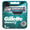 Gillette Skustuvo peiliukai Mach3, 5 vnt. pakuotėje