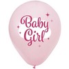 Globos Europe Bv Mergaitei lateksiniai balionai, 8 vnt.