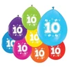 Globos Europe Bv Balionai su skaičiais 10, 8 vnt.
