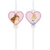 Globos Europe Bv Disney princesių popieriniai šiaudeliai