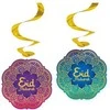 Globos Europe Bv Eid Mubarak spiralės, 4 vnt.