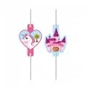 Globos Europe Bv Vienaragio popieriniai šiaudeliai, 4 vnt.