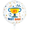 Globos Europe Bv Folijos balionas Geriausias tėtis, 46 cm