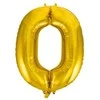 Globos Europe Bv Folijos balionas auksinis 0,86 cm