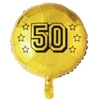 Globos Europe Bv Auksinis folijos balionas, 46 cm