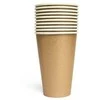 Globos Europe Bv Guld papkrus, 350ml 10 stk
