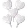 Globos Europe Bv Balti folijos balionai širdelės, 5 vnt.