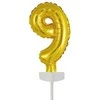 Globos Europe Bv Folinis torto balionas, 9 aukso spalvos