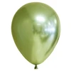 Globos Europe Bv Veidrodinis šviesiai žalias balionas, 10 vnt.