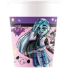 Globos Europe Bv Vienkartiniai puodeliai Monster High, 8 vnt.